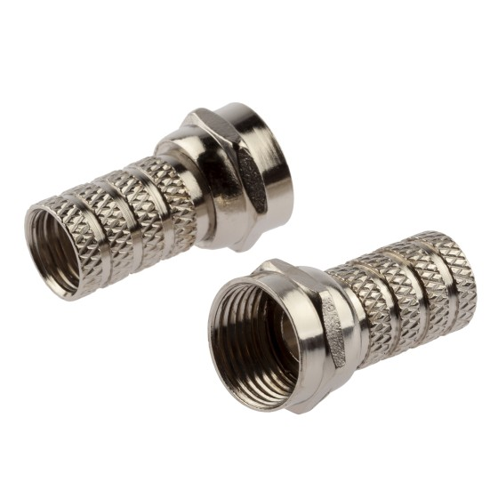 Штекер TV F RG6  ЭРА SIMPLE (упак 2шт) Б0048286  *10/50 Штекер TV F RG6  ЭРА SIMPLE (упак 2шт) Б0048286  *10/50