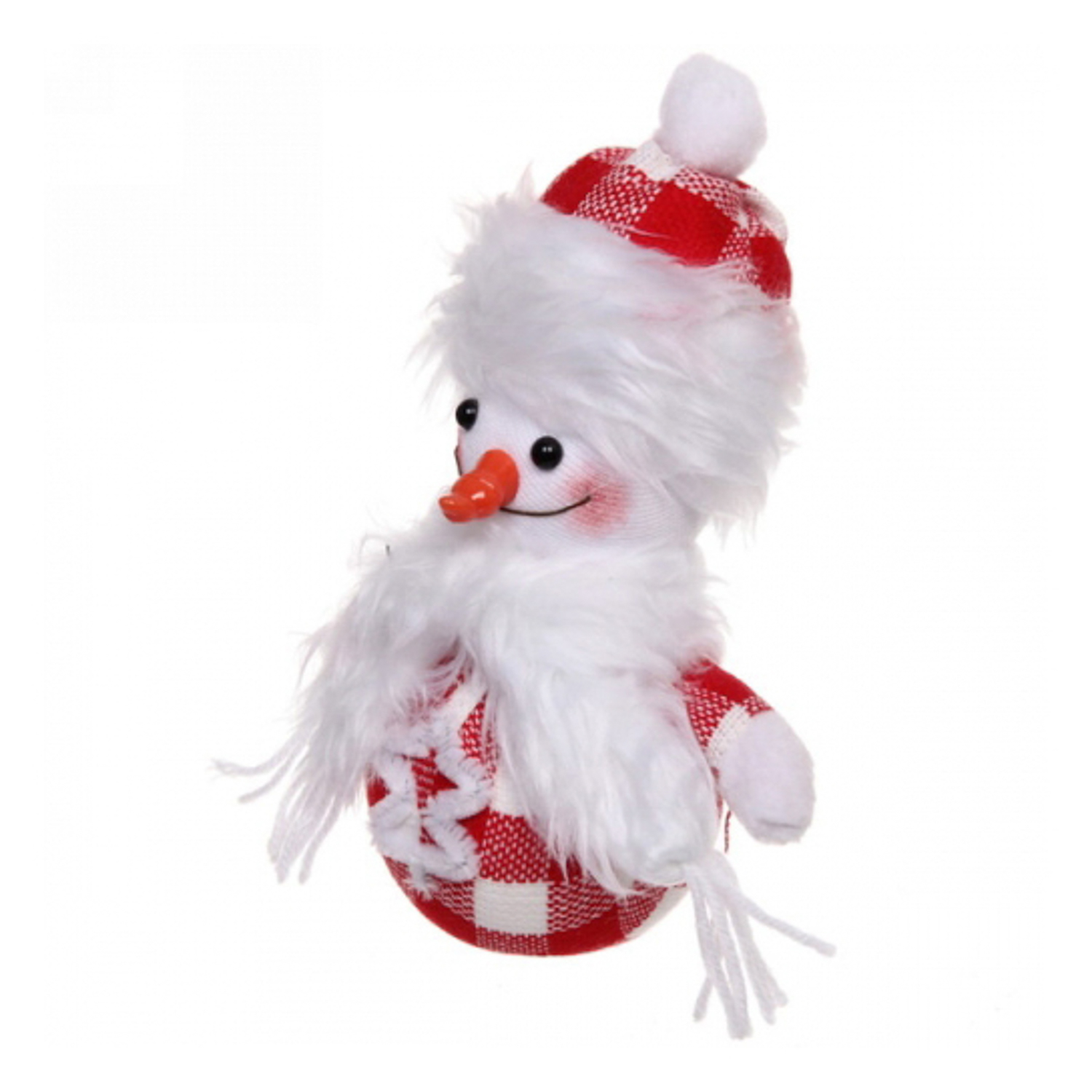 Украшение новогоднее подвесное "Снежная забава" 18*13 см