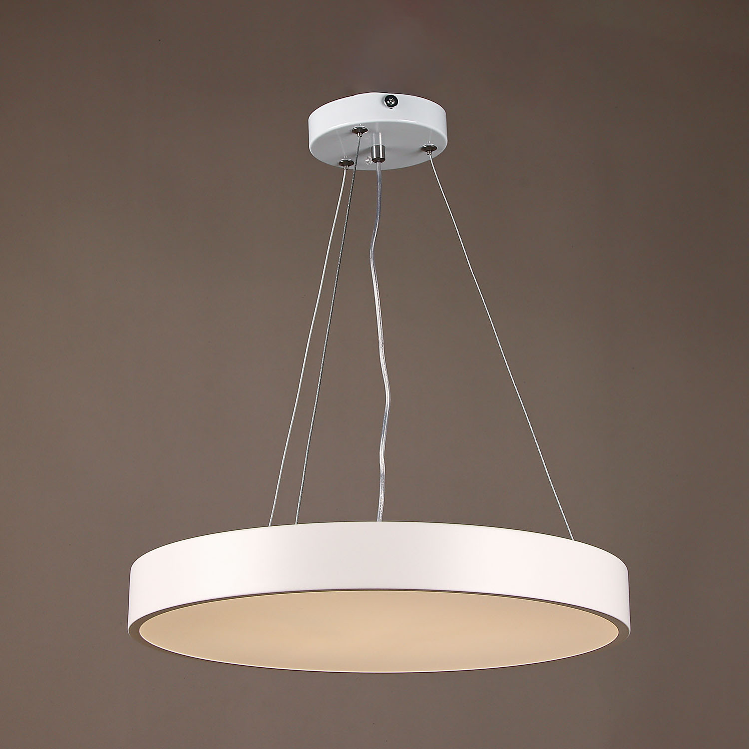 Светильник подвесной светодиодный акриловый 400мм h150см 72W 9226 A LED пульт S=20м2 *1/5