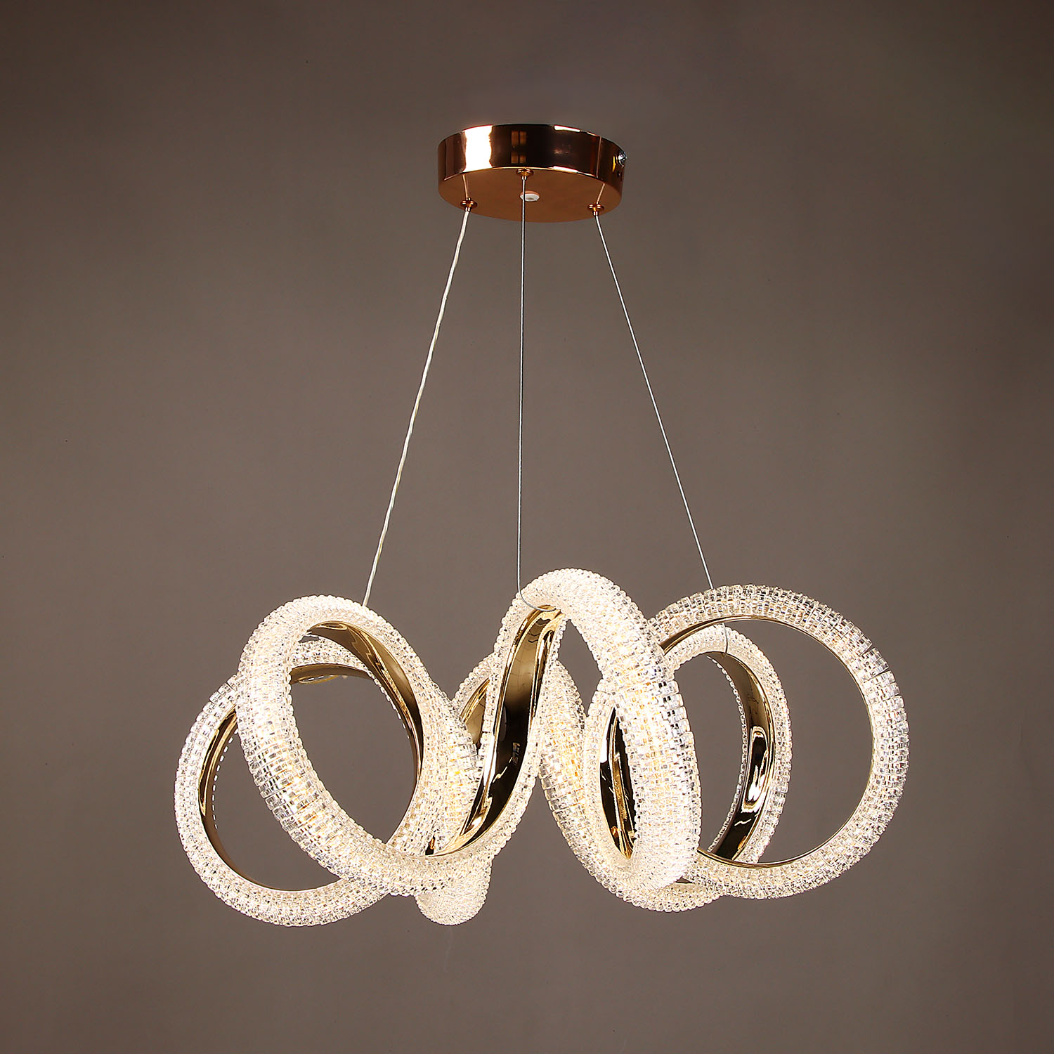 Люстра 9232/140W Gold 530 мм 3 реж., пульт S=20м2 VERNER LIGHTING *1