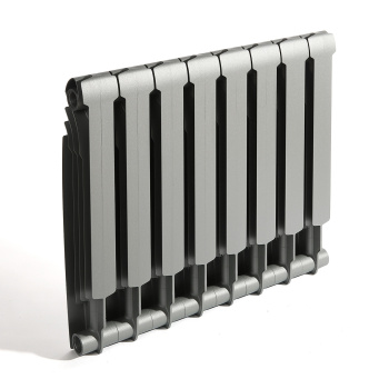 Радиатор биметаллический 8 секций Royal Thermo BiLiner, 500 мм, серый