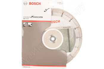 Диск алмазный 115*22,23*1,6мм сегментный по бетону Stf Concrete *1 BOSCH