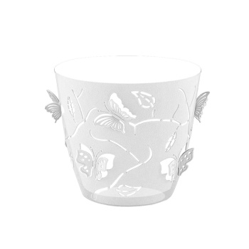 Кашпо пластм. "Butterflies" 0,7л d верха 115мм h105мм д/Орхидей PT101710000 ("Plast Team")*1/20