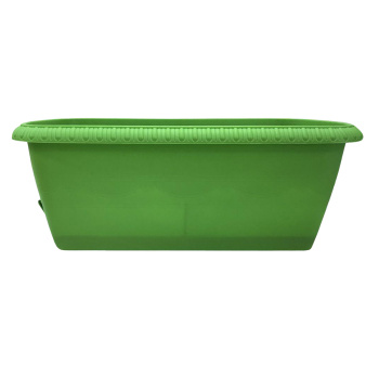 Ящик д/цветов пластм. "Lе Jardin" 40х19х15см с др.реш. прик.вент. Зеленый 108-29 (Tek.A.Tek) *1/10 Ящик д/цветов пластм. "Lе Jardin" 40х19х15см с др.реш. прик.вент. Зеленый 108-29 (Tek.A.Tek) *1/10
