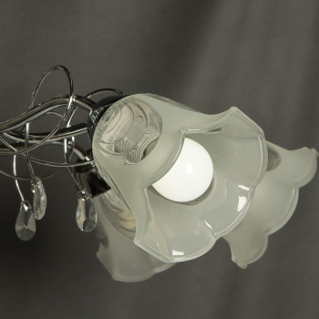 Люстра De City 372015108, Е14, 8 ламп, 40 Вт, цвет хром