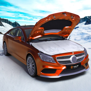 яяяУтеплитель для двигателя,стеклоткань,цвет белый,130*90см Airline ACC-01 2411088