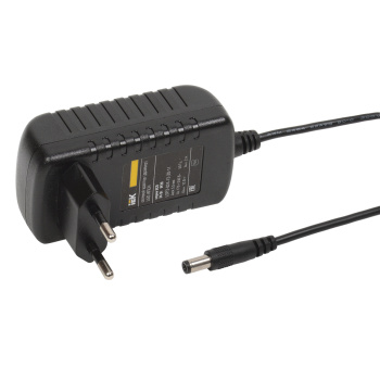 Драйвер LED ИПСН ECO 3528 24Вт 12В адаптер-JacK 5.5мм IP20 ИЭК LSP2-024-12-20-11 *1/10