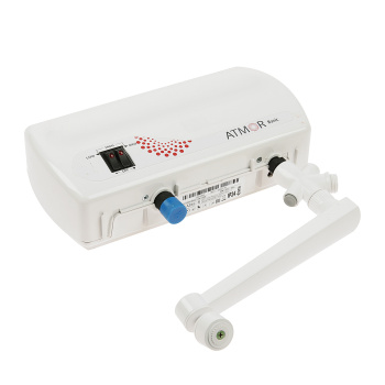 Водонагреватель проточный Atmor Basic Combi, душ, кран, 5 кВт, горизонтальный