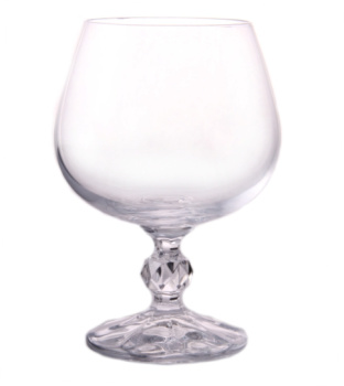 Набор бокалов стекло "BOHEMIA" "Клаудия" 6шт 250мл д/бренди 40149/250 (Чехия) *1/8