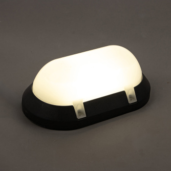 Светильник светодиодный Navigator NBL-P01-8-4K-BL-IP65-LED (8Вт овал холод.) черный 94824*1/32