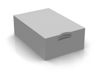 Газоблок 625х400х250 мм Твинблок, ТБ-400-5п, D500