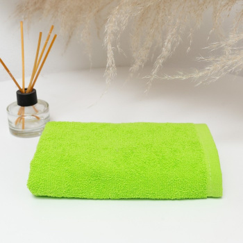 Салфетка махровая 30*50см цв.02-029 салатный 360г/м2 Текстиль Центр *10