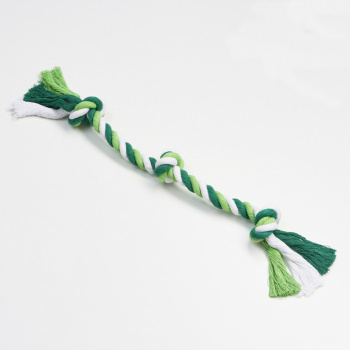 Игрушка тренировочная канатная "3 узла", 115 г, микс цветов 769126