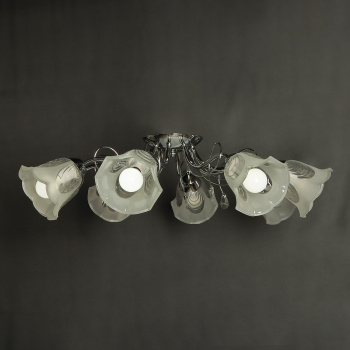 Люстра De City 372015108, Е14, 8 ламп, 40 Вт, цвет хром