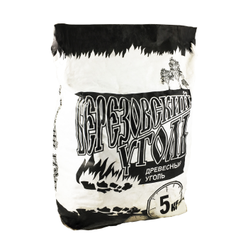 Уголь древесный березовый, 5 кг