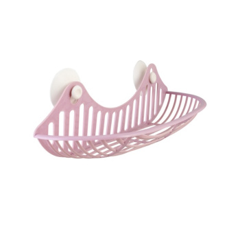 Мыльница пластм. на присосках 300х120х97мм арт.223 ("Полимербыт") *1/50