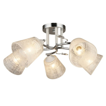 Люстра 12215/5CR+WT Е27 S=4м2 *1