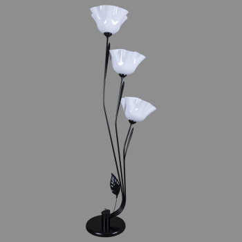 Торшер 1054ML/3 BK+WT E27, 15Вт *1