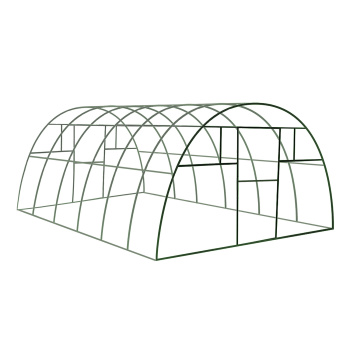 Каркас теплицы Крепыш, 6х3х2 м, под поликарбонат