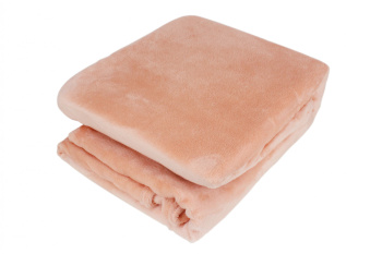 Плед микрофибра 200*220см PLAIN персиковый Belezza *1/12
