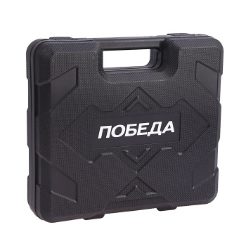 Дрель-шуруповерт 12В 2скор.0-400/0-1200об/мин 25Нм 2Ач 1ч 2аккум LI-ION ДА-12П/2 Ли ПОБЕДА *1/10