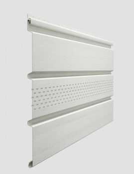 Софит STANDARD с центр.перфорацией Пломбир (3м*0,305м/0,92м2) Дёке Софит STANDARD с центр.перфорацией Пломбир (3м*0,305м/0,92м2) Дёке