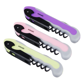 яяяШтопор металл. Малибу (нож сомелье), цвет МИКС, SATOSHI (884-451) *1/96