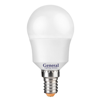 Лампа светодиодная 7W Е14 шар 2,7К теплый G45F GENERAL 640600 *10/100 Лампа светодиодная 7W Е14 шар 2,7К теплый G45F GENERAL 640600 *10/100