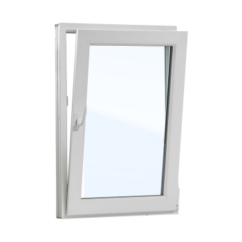 Окно ПВХ 600х900 мм, ПО правое (размер без учета подрамного профиля 30мм) стеклопакет 1-кам, 24мм