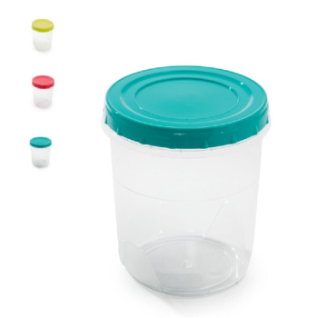 Банка для продуктов пластм. с закруч.кр. 1,3л арт.443 ("Полимербыт") *1/30