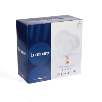 Набор столовый стекло Luminarc 18пр6перс. Feston Q1498 *1