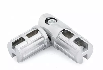 Соединитель труб 25мм поворотный хром JF-14 *1