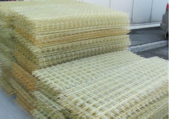 Сетка кладочная 0.25х1.2 м карта КрепЪ, 50х50 мм, 2.5 мм, композитная