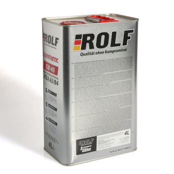 Масло Rolf 3-Synthetic синтетическое 5/40 ACEA A3/B4 4 л(138083h)