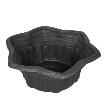 Пруд пластиковый "Звезда", 980х400 мм, черный