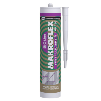 Жидкие гвозди 280 г Макрофлекс Bio Line MF190, прозрачный Жидкие гвозди 280 г Макрофлекс Bio Line MF190, прозрачный