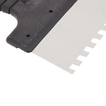 Шпатель фасадный нерж.сталь зубчат 150мм пласт.ру 8*8мм T4P(арт.1201158)*1/10/60 Шпатель фасадный нерж.сталь зубчат 150мм пласт.ру 8*8мм T4P(арт.1201158)*1/10/60