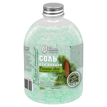 Соль для ванны "Дыхание леса", 500 г "Банные штучки" / 6