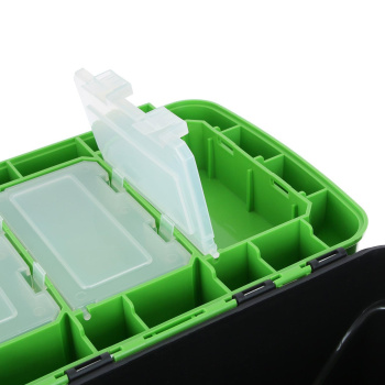 Ящик зимний Helios FishBox 10 л, односекционный, цвет зелёный 2638528 Ящик зимний Helios FishBox 10 л, односекционный, цвет зелёный 2638528