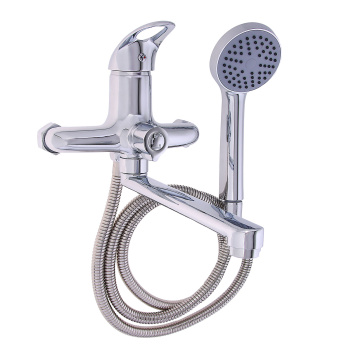 Смеситель для ванны Центр Сантехники 300-4 D35 М-40, короткий излив, однорычажный