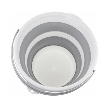 Ведро пластм. СКЛАДНОЕ 10л "Флекс" М2413 ("М-Пластика") *1/12