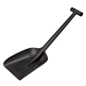 Лопата снегоуб пластик 220х630х105 автомобильная с пластик черенком FISKARS (арт.1019353) *1/6