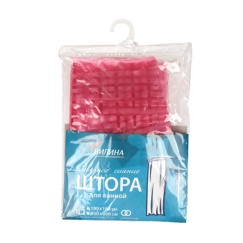 Штора для ванной "V-line" п/э 180*180см "Северное сияние" Микс *1/25***