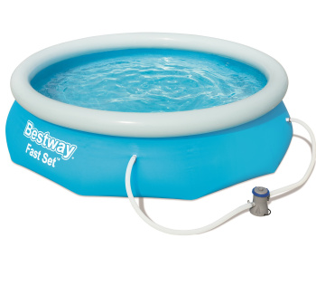 Бассейн надувной 305х76 см Fast Set Bestway + насос с фильтром (57270) *1