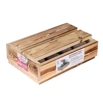 Камень для бани Малиновый кварцит 10 кг, ящик, шлифованный *1/30