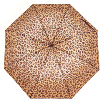 Зонт жен мех R48 3сл 8спиц П/Э Сафари руч круг МИКС 5573110