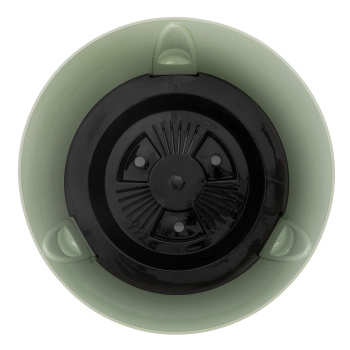 Кашпо пластм. "Жардин" 21л d верха 350мм h330мм с съем дрен.решеткой Оливковый М9144 *1/2