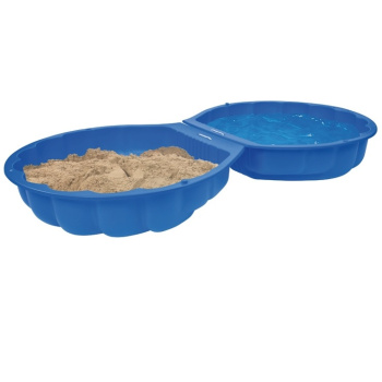 Песочница-бассейн Ракушка 850мм1700мм х 800мм, глубина 200мм Синий (Н.Челны) *1