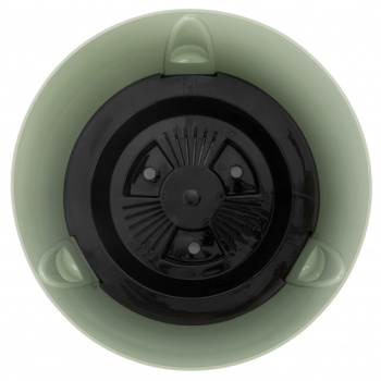 Кашпо пластм. "Жардин" 9л d верха 260мм h255мм с съем дрен.решеткой Оливковый М9143 *1/4