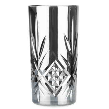 P9319 Набор стаканов 4шт 380мл ЗАЛЬЦБУРГ СИЯЮЩИЙ ГРАФИТ высокие (1/2)
